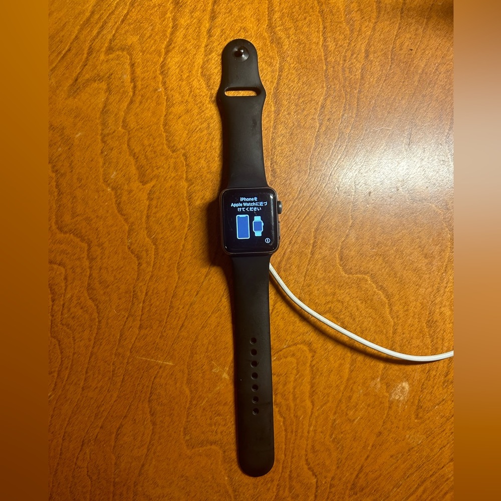 Apple Watch Series 2 - 38mm with M/L black wristband